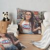 Sssnperwolf Hoodie Throw Pillow Official SSSniperWolf Merch