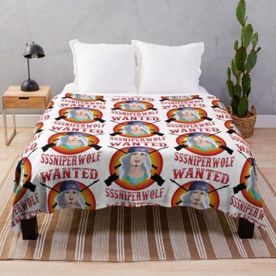 Sssniperwolf Youtobes Throw Blanket Official SSSniperWolf Merch